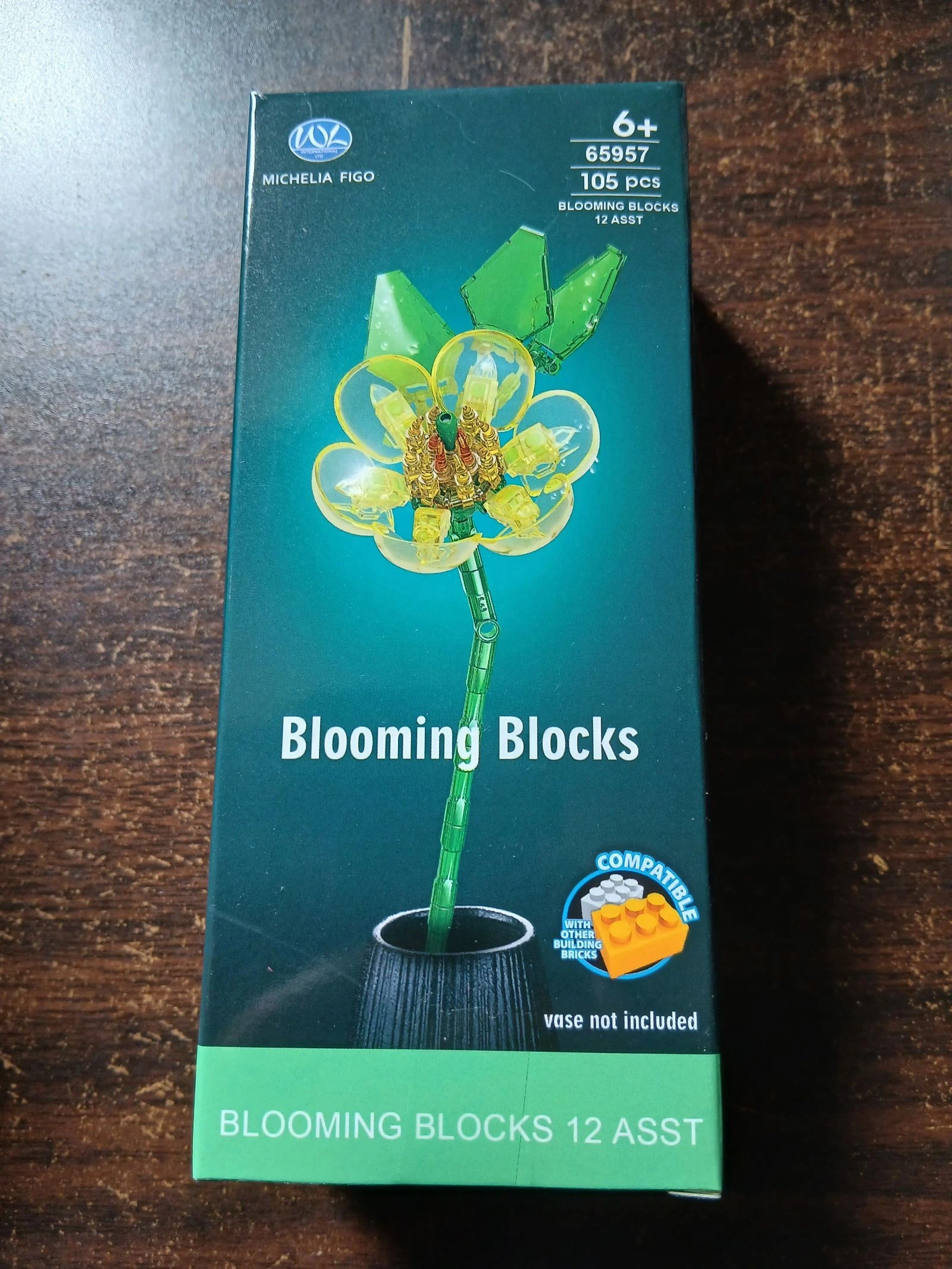 Blooming Blocks fleur à construire 105 pièces